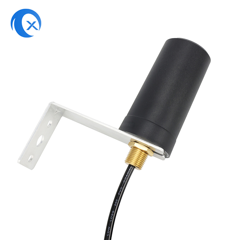 TX Electronics TX-MH020 4G LTE Through-Hole Dome Antenna | M14 Screw Mount Waterproof Antenna | MCX Male Connector with 2-Meter Cable